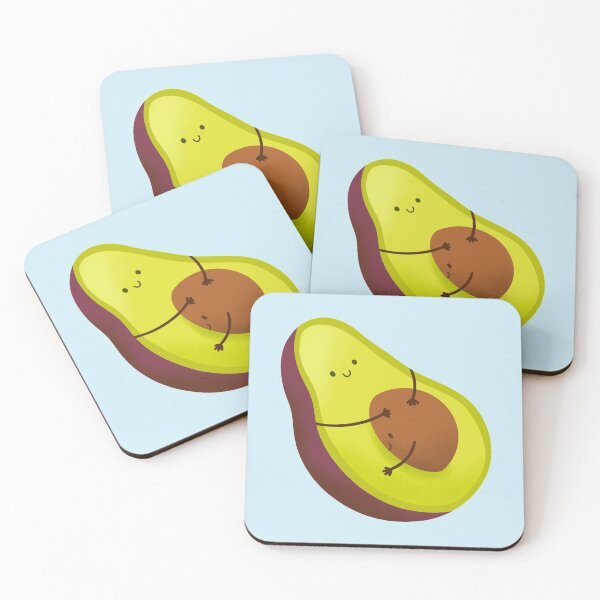 Item preview, Cute Avocado Love Kawaii Fruits designed and sold by Groovysheck.