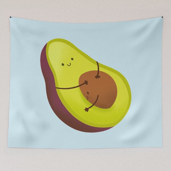 Item preview, Cute Avocado Love Kawaii Fruits designed and sold by Groovysheck.
