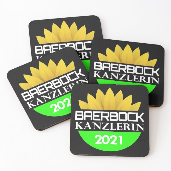 Item preview, Baerbock Grüne Kanzlerin 2021 Bundeskanzlerin Bundestagswahl Blume designed and sold by TheAplus.