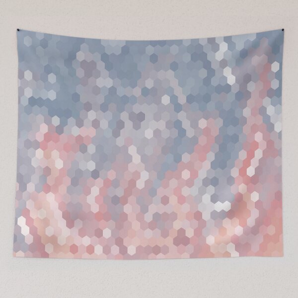 Item preview, Ballerina Honeycombs, abstract geometric pattern designed and sold by MayGreenAbgrall.