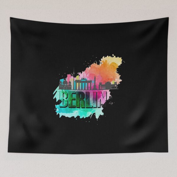 Item preview, Berlin Germany Germany skyline city city designed and sold by BullDesignsShop.