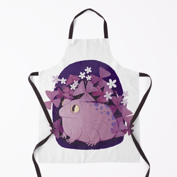 Item preview, Cute frog and oxalis designed and sold by elevenkivi.