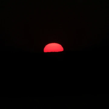 Artwork thumbnail, Red sunset Photo - pattern by Rionda