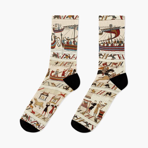 Item preview, BAYEUX TAPESTRY ,BATTLE OF HASTINGS ,NORMAN KNIGHTS HORSEBACK AND VIKING SHIPS designed and sold by BulganLumini.