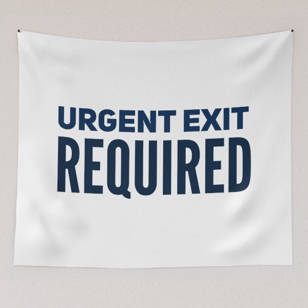 Item preview, Line of Duty - Urgent Exit Required designed and sold by suver.