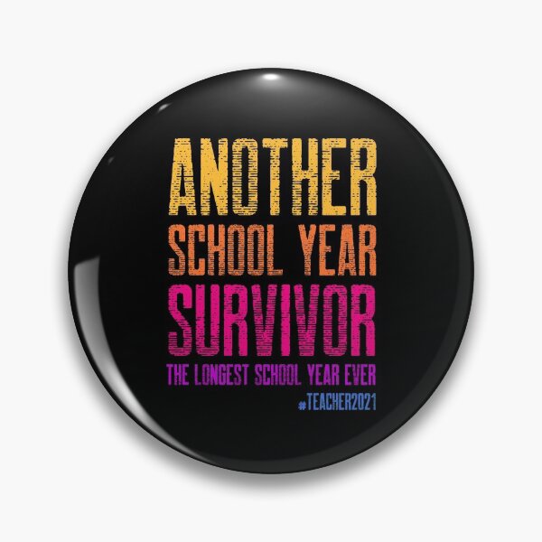 Item preview, Another School Year Survivor The Longest School Year Ever Retro Teacher 2021 designed and sold by TamGustam.