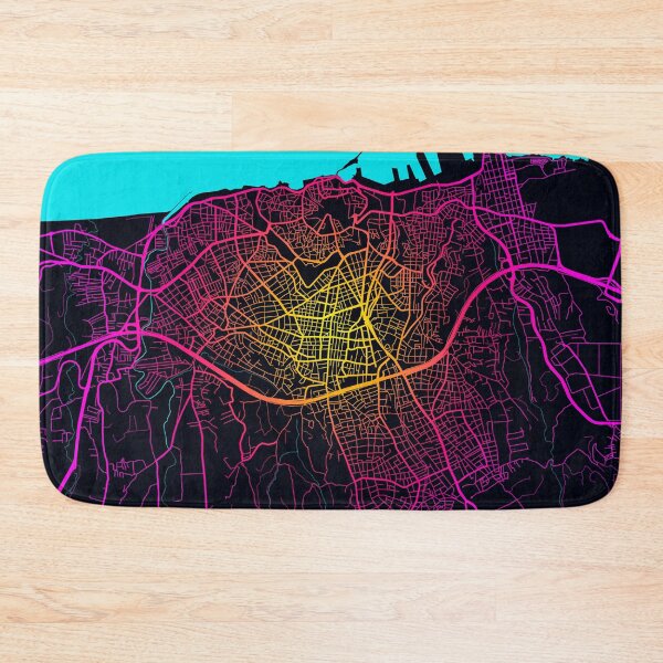 Item preview, Heraklion City Map of Greece - Neon designed and sold by deMAP.