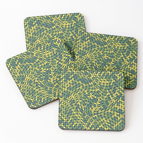 Item preview, Twisted Metaballs Pattern (Green Yellow) designed and sold by John Uttley.