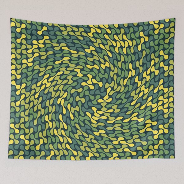 Item preview, Twisted Metaballs Pattern (Green Yellow) designed and sold by John Uttley.
