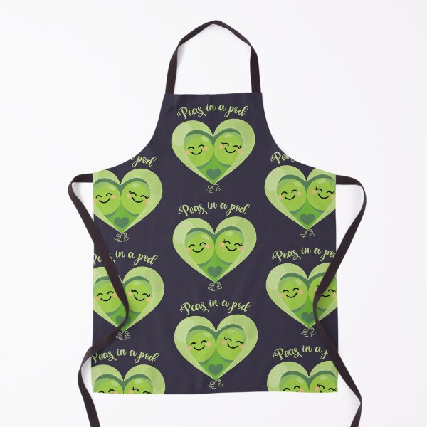 Item preview, Peas in a Pod (Heart) Navy designed and sold by VicEllisArt.