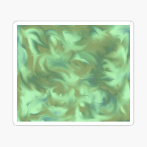Item preview, Fluffy greenisch white designed and sold by LadySancrisRose.