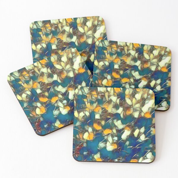 Item preview, Landscape of a field of wildflowers transformed into an abstract photograph. designed and sold by Rui Valverde.