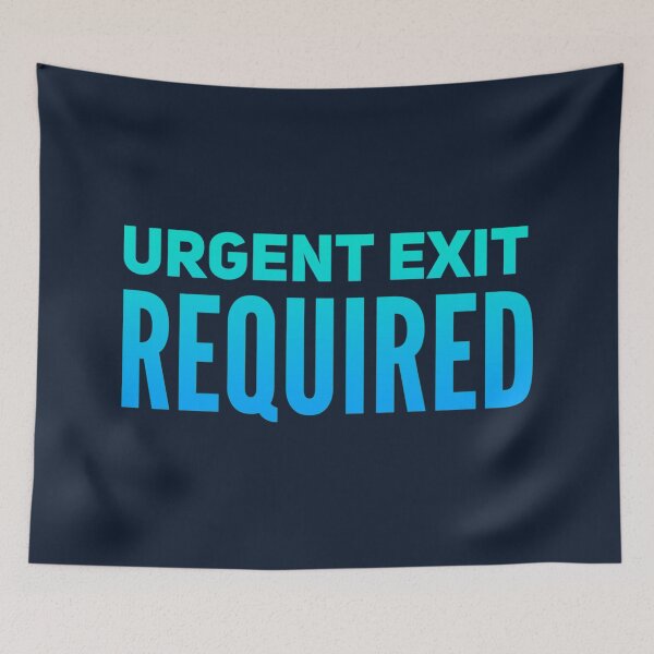 Item preview, Line of Duty Urgent Exit Required designed and sold by suver.