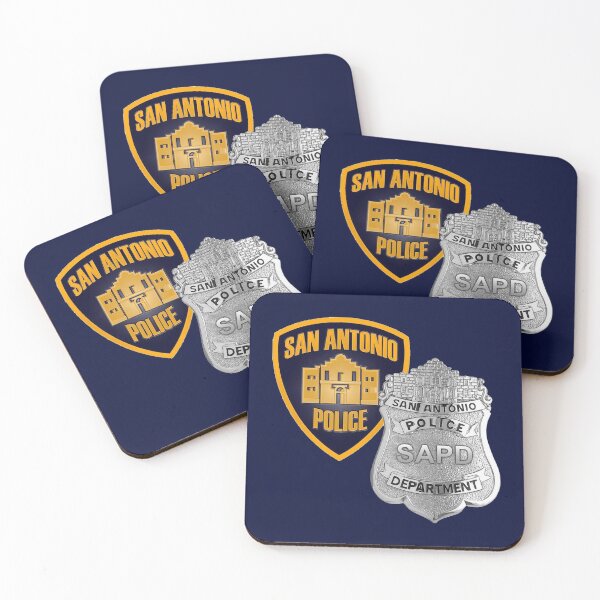 Item preview, San Antonio Police Badge & Patch designed and sold by Lawrence Baird.