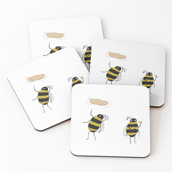 Item preview, Pizza Bees designed and sold by BmmcArt.