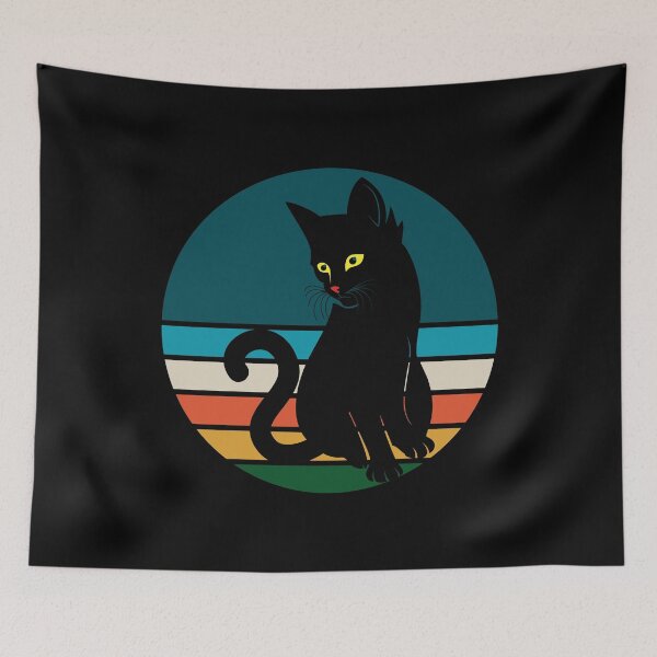 Item preview, Vintage black cat designed and sold by GaryDobson.
