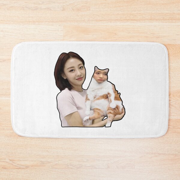 Item preview, loona yves holding cat hyunjin designed and sold by lippiesthighs.