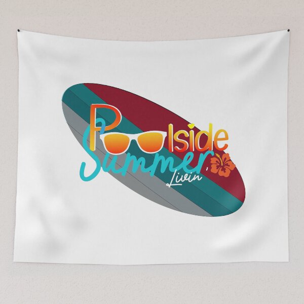 Item preview, Poolside Livin' , Summertime designed and sold by ARTsPlural.