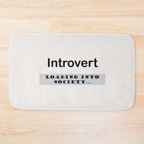 Item preview, Introvert -Loading into society...- designed and sold by Mahdi HAMANI.