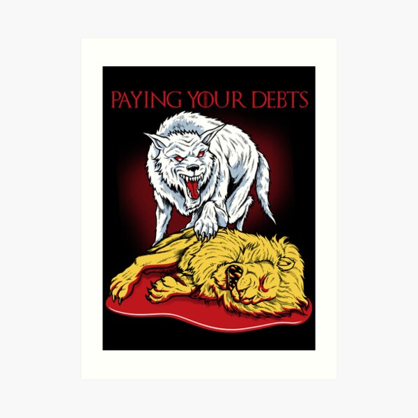 Paying Your Debts Art Print