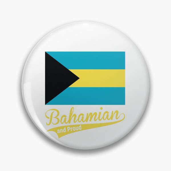 Item preview, Bahamian and Proud -Flag of Bahamas  designed and sold by obedtheartist.