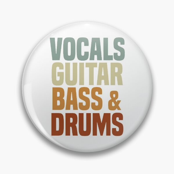 Item preview, vocals guitar bass drums designed and sold by blankshirt.
