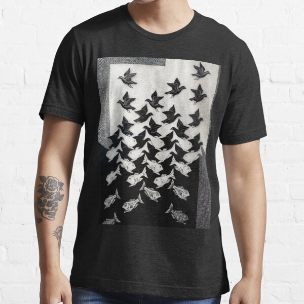 mc escher moletom com capuz