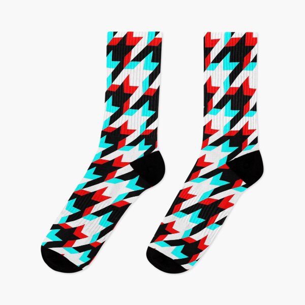 Item preview, houndstooth straight rgb glitch designed and sold by frauenbrauen.