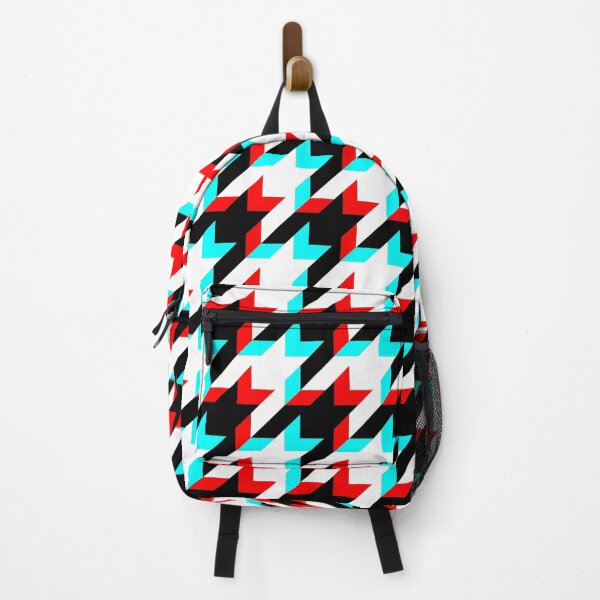 Item preview, houndstooth straight rgb glitch designed and sold by frauenbrauen.