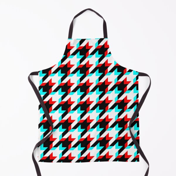 Item preview, houndstooth straight rgb glitch designed and sold by frauenbrauen.