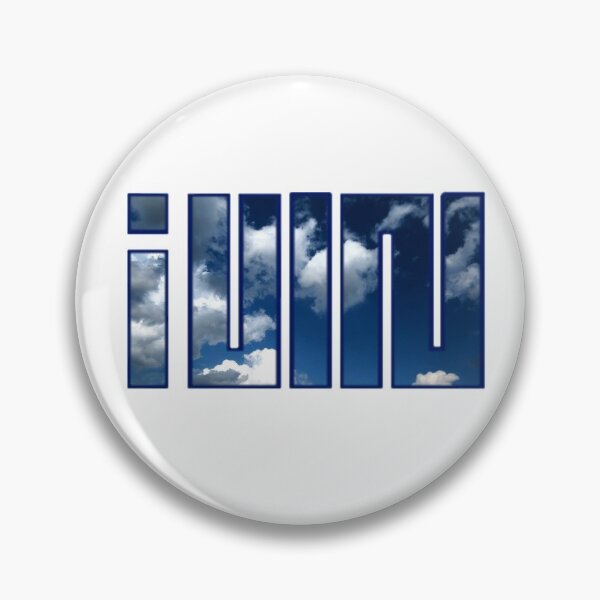 Item preview, blue (G)I-dle IUIN sky logo designed and sold by joventinguarezi.