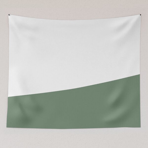 Item preview, Stripe Block (sage green/white) designed and sold by Design Minds Boutique.