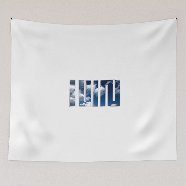 Item preview,  blue (G)I-dle IUIN sky logo designed and sold by joventinguarezi.