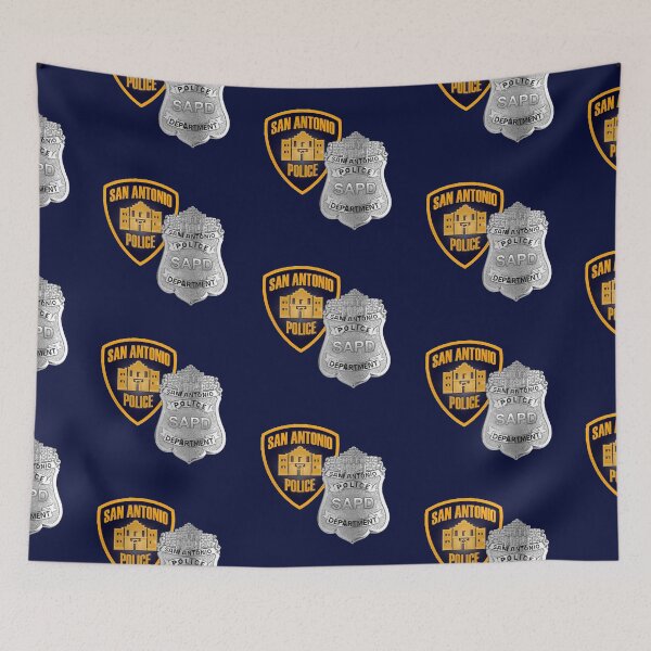 Item preview, San Antonio Police Badge & Patch designed and sold by Lawrence Baird.