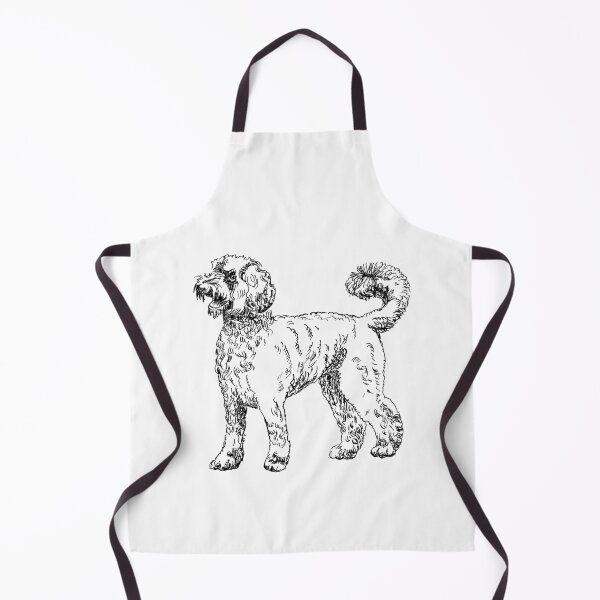 Item preview, portrait of labradoodle  designed and sold by VicaVeresk.