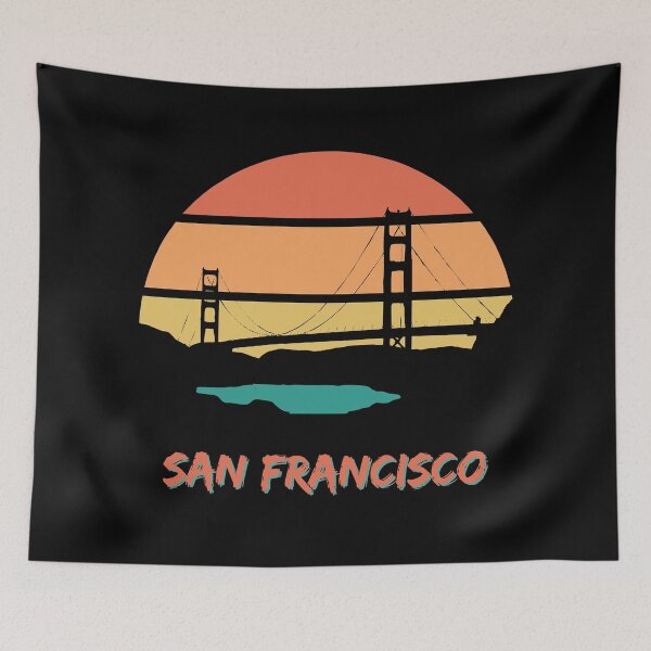 Item preview, San Francisco vintage skyline designed and sold by GaryDobson.