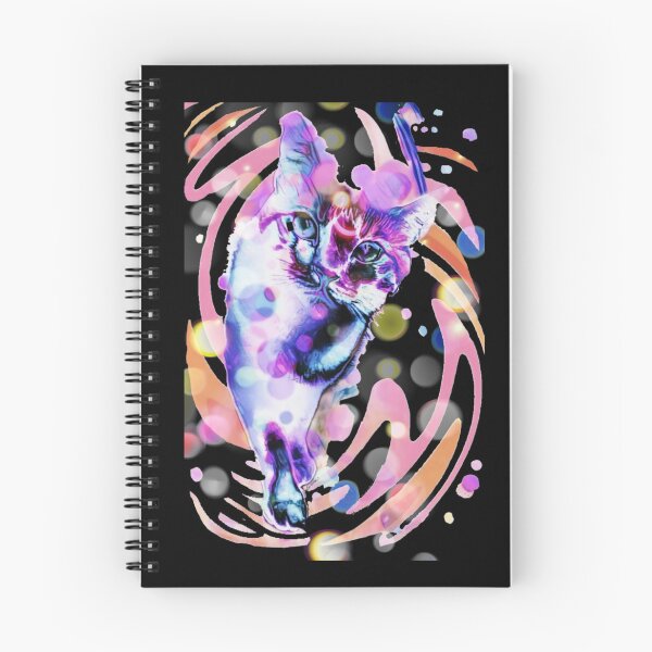 Item preview, Psychedelic trippy cat  designed and sold by Cyberomiz.