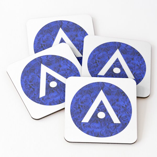 Item preview, Dark Blue Rose Aveda Logo designed and sold by Dalaura.
