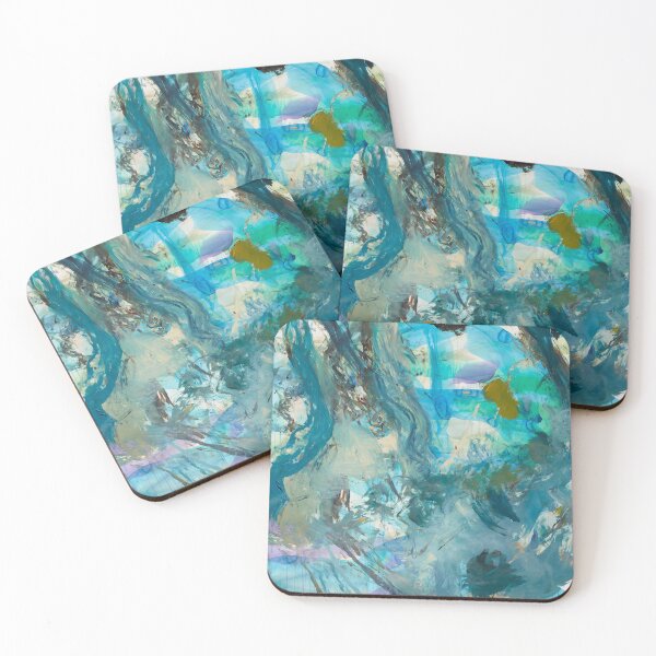 Item preview, Sea ocean coast reef nature abstract watercolor gift trend designed and sold by Anna Härtelt.