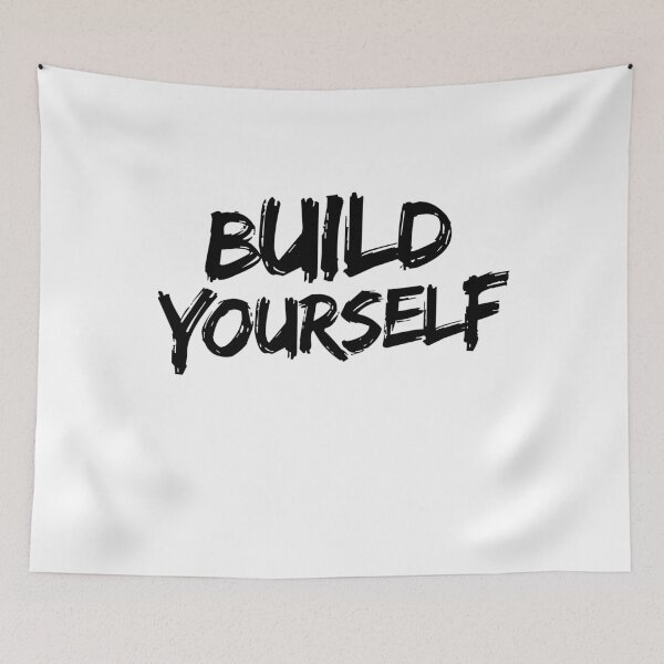 Item preview, Build Yourself - Positive & Inspirational Message  designed and sold by RonVivero.