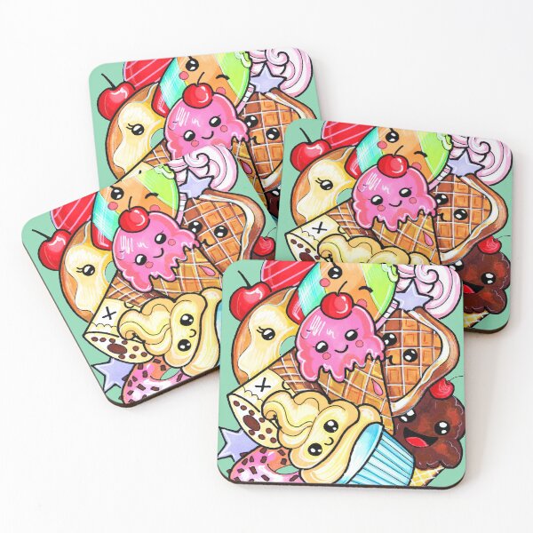 Item preview, ice cream kawaii, yummy yummy designed and sold by Petitelulu.