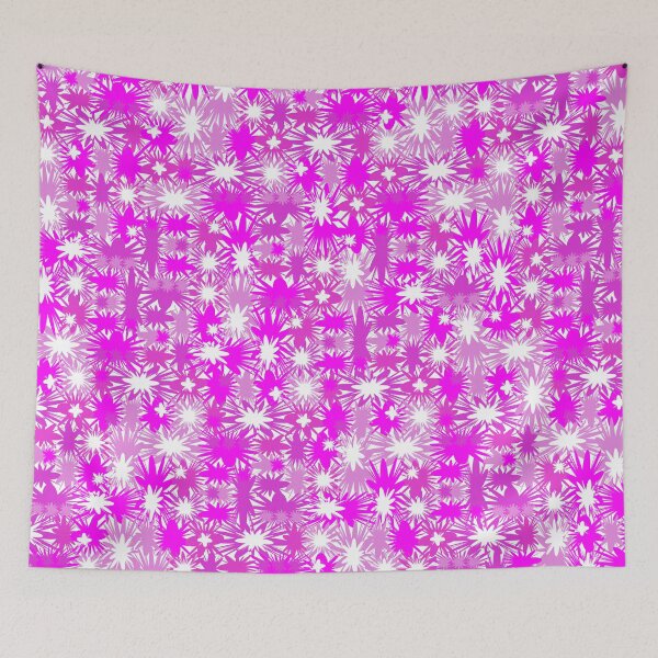 Item preview, Geometric, Pattern, Shapes, Lines, Modern,  Abstract, Art, Efflorescent - Pink on No Color designed and sold by LucidLounger.
