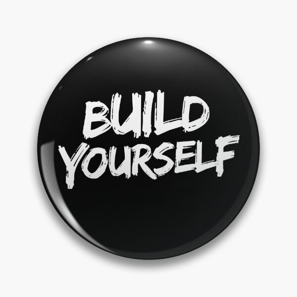 Item preview, Build Yourself - Positive & Inspirational Message designed and sold by RonVivero.