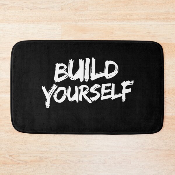Item preview, Build Yourself - Positive & Inspirational Message designed and sold by RonVivero.