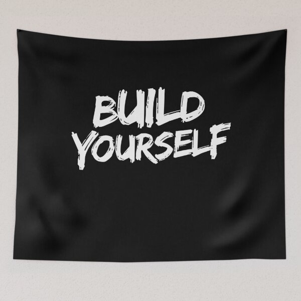 Item preview, Build Yourself - Positive & Inspirational Message designed and sold by RonVivero.