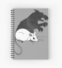 Cuaderno de espiral El extraño caso del Dr. Ratón y el Sr. Rata