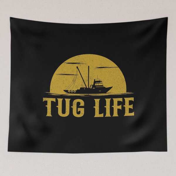 Item preview, Tug Boat Funny Tugboat life designed and sold by ZRN-Desings.