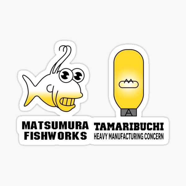 Mr Sparkle - Fish Bulb Sticker