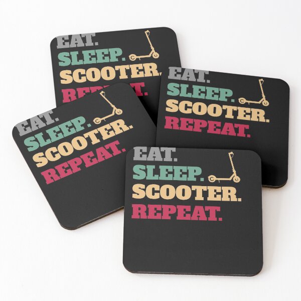 Item preview, Eat Sleep E-Scooter Electric Scooter Repeat designed and sold by Salvadax.