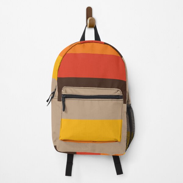 Item preview, 70s 1970 70’s Yellow Orange Red Brown Sunset Stripes designed and sold by ShamusSleuth.